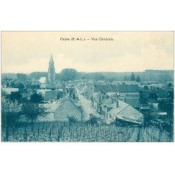 carte postale ancienne 28 CLOYES. Vue générale et Vignes