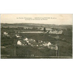 carte postale ancienne 28 COUDRAY-AU-PERCHE. Le Frou et Collines du Perche 1935