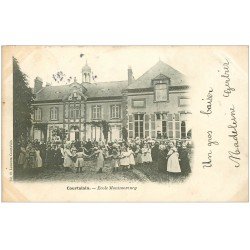 28 COURTALAIN. Ecole Montmorency 1906