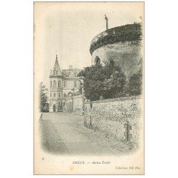 carte postale ancienne 28 DREUX. Ancien Evêché vers 1900