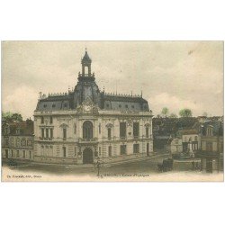 carte postale ancienne 28 DREUX. Caisse d'Epargne 1904