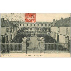 carte postale ancienne 28 DREUX. Collège Rotrou 1915