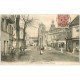 carte postale ancienne 28 DREUX. Eglise Saint-Pierre et Caisse d'Epargne 1904