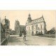 carte postale ancienne 28 DREUX. Eglise Saint-Pierre et Mairie