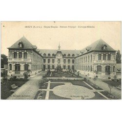 carte postale ancienne 28 DREUX. Hôpital Hospice Chirurgie Médecine