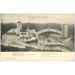 carte postale ancienne 28 DREUX. Le Château en 1562