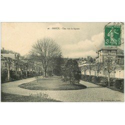 carte postale ancienne 28 DREUX. Le Square 1913