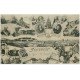carte postale ancienne 28 DREUX. Multivues fantaisie Souvenir