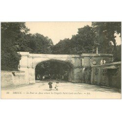 carte postale ancienne 28 DREUX. Pont en Anse