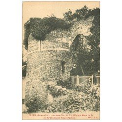 carte postale ancienne 28 DREUX. Tour ancien Château