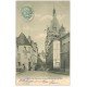 carte postale ancienne 28 DREUX. Tour Hennequin ancienne Prison 1905 et Tabac