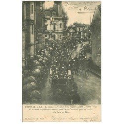 28 DREUX. Visite du Président de la République 1914