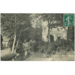 carte postale ancienne 28 EPERNON. Bords de la Drouet 1911
