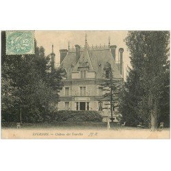 carte postale ancienne 28 EPERNON. Château des Tourelles vers 1905