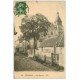 carte postale ancienne 28 EPERNON. Rue Drouet 1924. Besnard Vins et Spiritueux