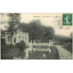 carte postale ancienne 28 EPERNON. Trianon Villa Savonnière 1911