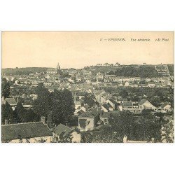 carte postale ancienne 28 EPERNON. Vue générale