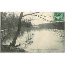 carte postale ancienne 28 ETANG DE DAMPIERRE-SUR-BLEVY 1909