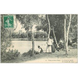 28 ETANG DE SAINT-REMY. La Pêche en Famille 1908