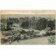 carte postale ancienne 28 FERMAINCOURT. Paysans et Cheval dans les Prés 1921