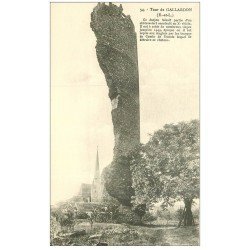 carte postale ancienne 28 GALLARDON. Tour et Eglise Saint-Pierre n° 54
