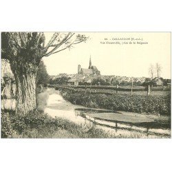 carte postale ancienne 28 GALLARDON. Vue de la Baignade