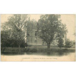 carte postale ancienne 28 GARIGNY. Château de Doys et Etang vers 1900