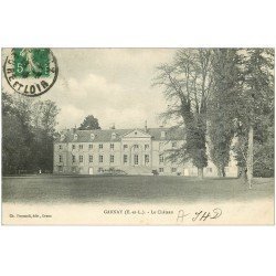 carte postale ancienne 28 GARNAY. Le Château 1916