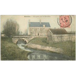 carte postale ancienne 28 HANCHES. Vue de la Drouette 1906