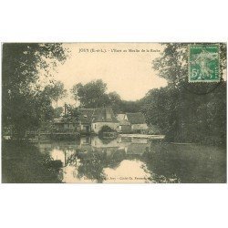 carte postale ancienne 28 JOUY. Moulin de la Roche 1913