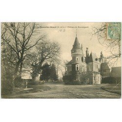 carte postale ancienne 28 LA BAZOCHE-GOUET. Château de Beauregard 1906
