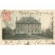 carte postale ancienne 28 LA BAZOCHE-GOUET. Château de Linières 1903 avec Jardinier
