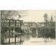 carte postale ancienne 28 LA BAZOCHE-GOUET. Déversoir de l'Yerre et écluses