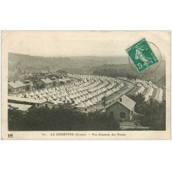 carte postale ancienne 23 LA COURTINE. Les Tentes 1910