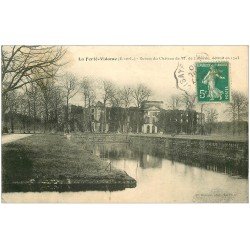 carte postale ancienne 28 LA FERTE-VIDAME. Château de Laborde 1910