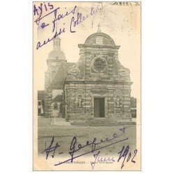 carte postale ancienne 28 LA FERTE-VIDAME. Eglise 1902