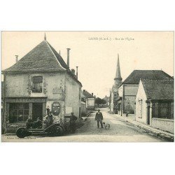 28 LAONS. Rue de l'Eglise. Superbe Voiture Dépanneuse Etablissement Leveau