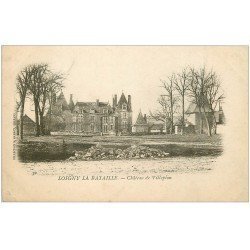 carte postale ancienne 28 LOIGNY-LA-BATAILLE. Château de Villepion vers 1900