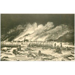 carte postale ancienne 28 LOIGNY-LA-BATAILLE. Nuit du 2 décembre 1870. Général de Sonis