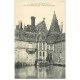 carte postale ancienne 28 MAINTENON. Château. Fossés et Abside de la Chapelle