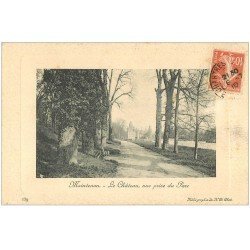 carte postale ancienne 28 MAINTENON. Château. Le Parc 1910