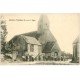 28 MESNIL-THOMAS. L'Eglise 1919 superbe animation...