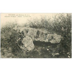 carte postale ancienne 28 MEVOISINS. Dolmen la Pierre Fite Druidique