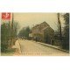 carte postale ancienne 28 MEZIERES-EN-DROUAIS. Le Moulin 1909. Carte Toilée superbe