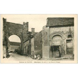 carte postale ancienne 28 MONTIGNY. La Porte de Roland