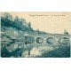 carte postale ancienne 28 MONTIGNY-LE-GANNELON. Le Pont 1932