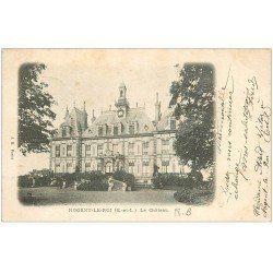 carte postale ancienne 28 NOGENT-LE-ROI. Le Château 1903