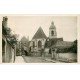 carte postale ancienne 28 NOGENT-LE-ROTROU. Carrefour Saint-Laurent. Carte Photo timbre manquant