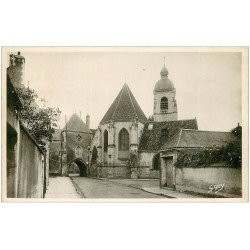 carte postale ancienne 28 NOGENT-LE-ROTROU. Carrefour Saint-Laurent. Carte Photo timbre manquant