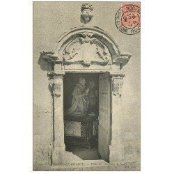 carte postale ancienne 28 NOGENT-LE-ROTROU. Porte du Tombeau de Sully 1906